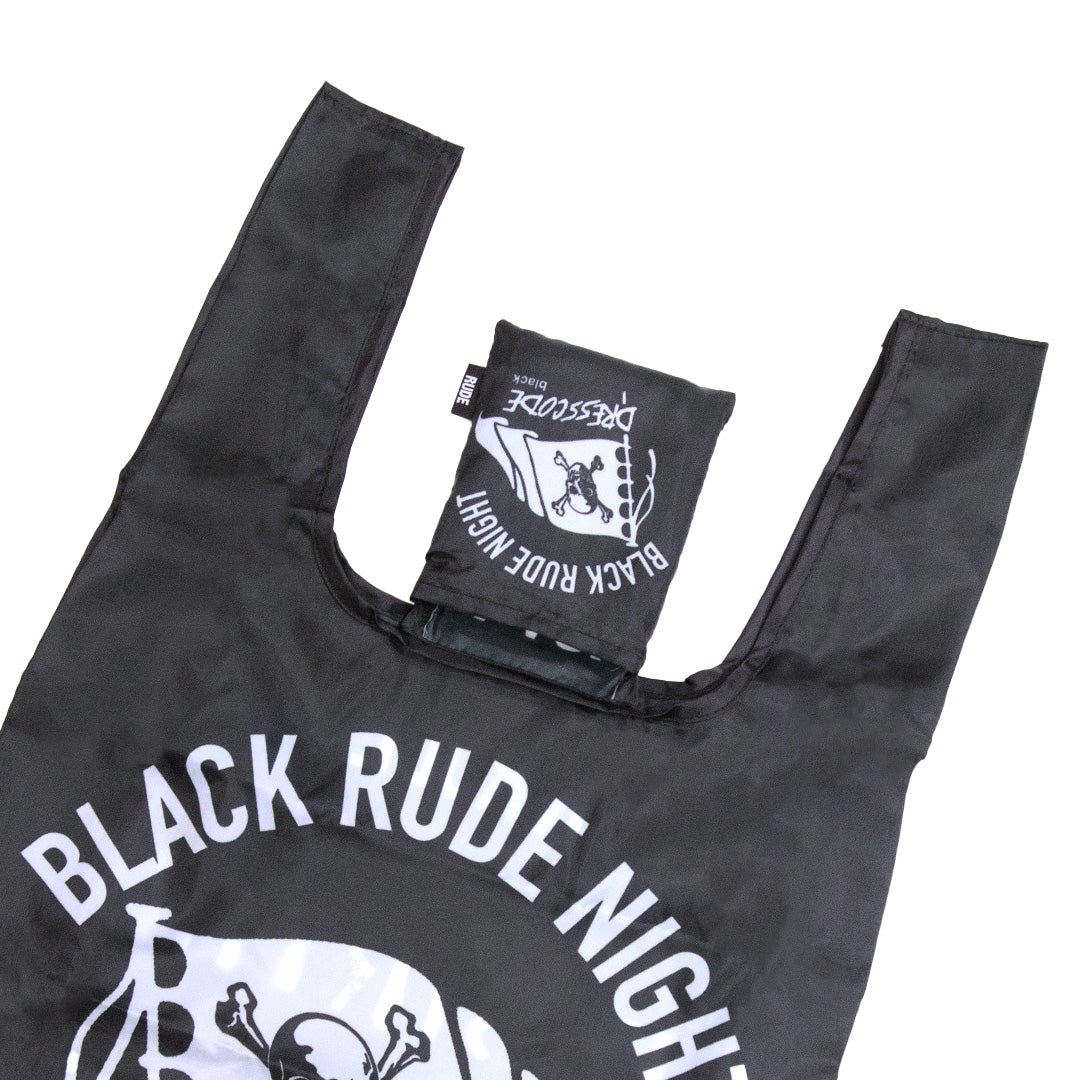 BLACK RUDE NIGHT ECOBAG