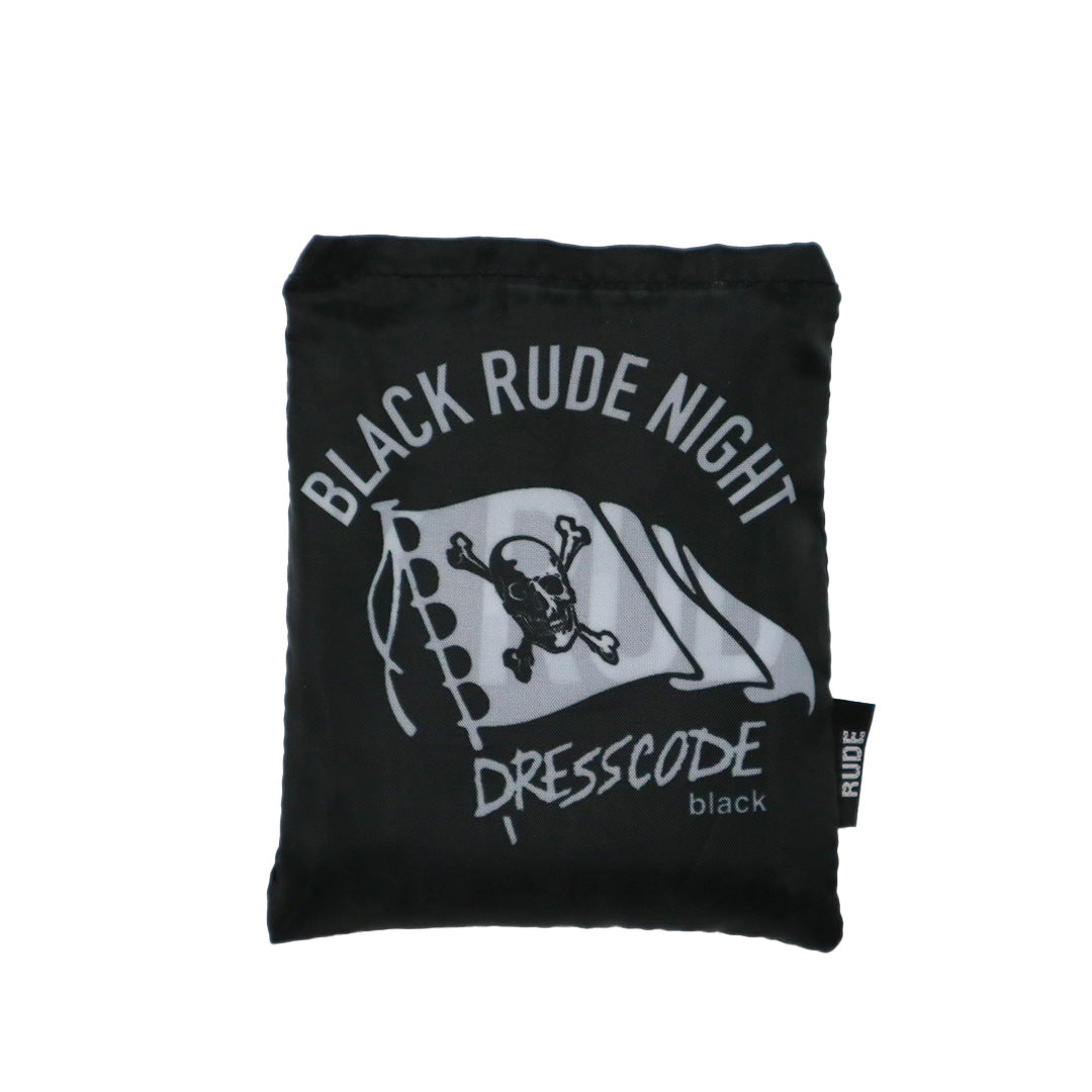 BLACK RUDE NIGHT ECOBAG