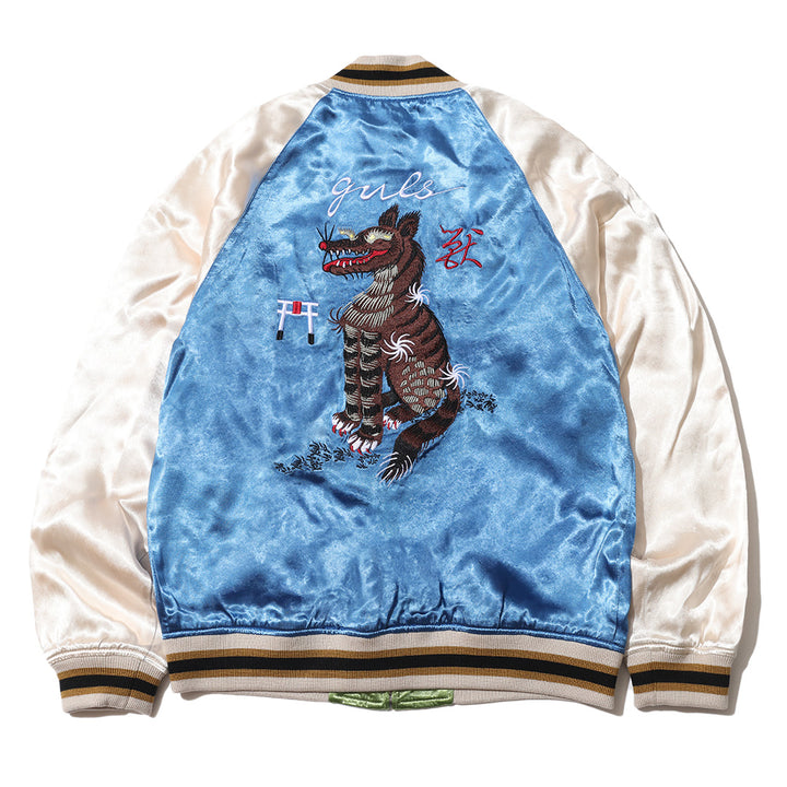 GVLS×RUDE GALLERY “COLLABORATION SOUVENIR JACKET”