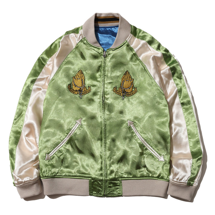 GVLS×RUDE GALLERY “COLLABORATION SOUVENIR JACKET”