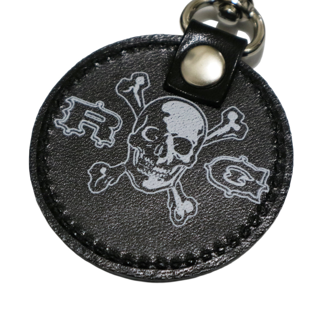 SKULLSHIT×RUDE GALLERY LEATHER KEYHOLDER