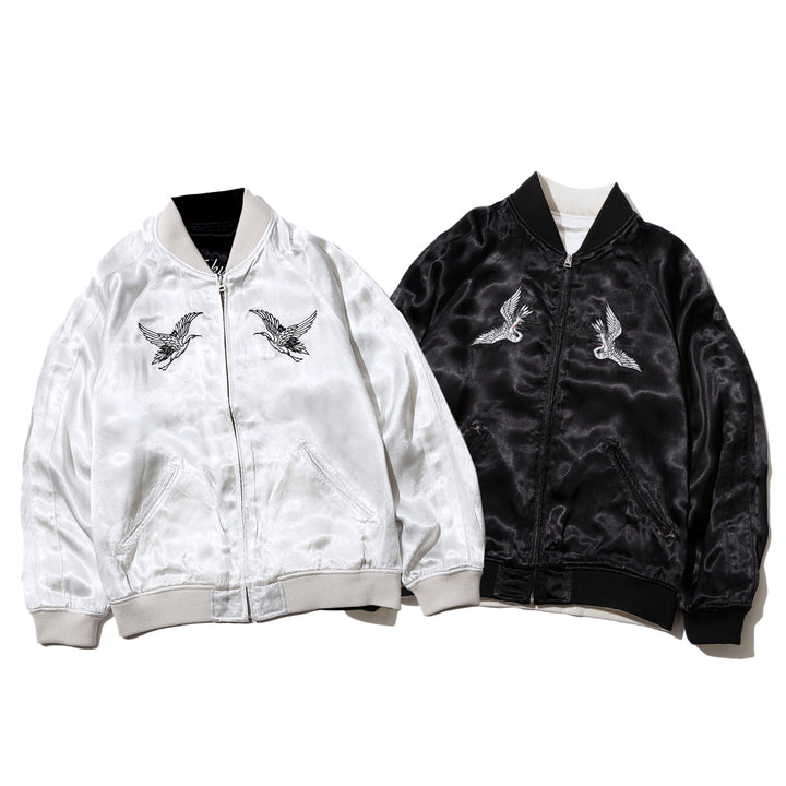 TSURU REVERSIBLE SOUVENIR JACKET - Yōso COLLABORATION