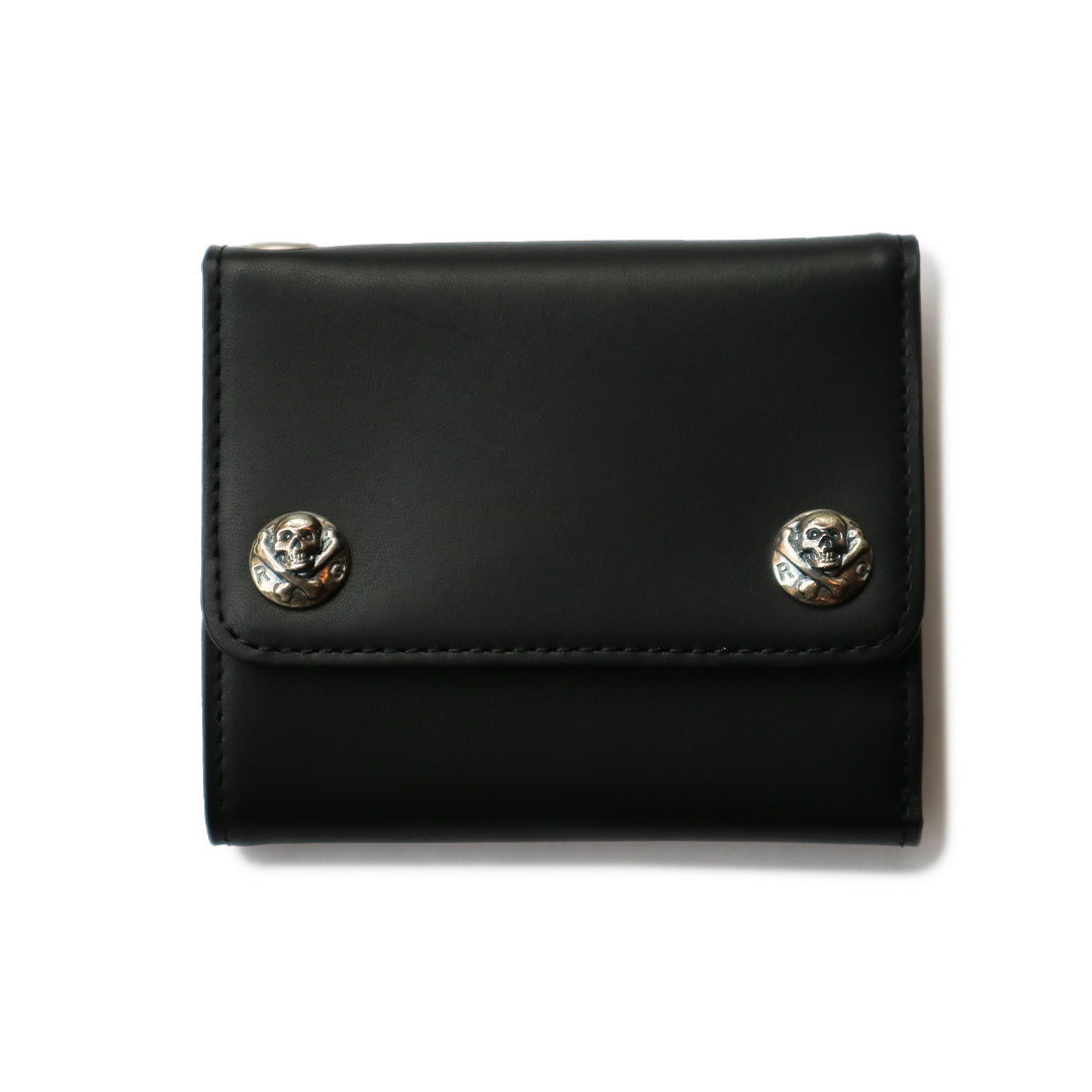 Skull Rude THREE FOLD WALLET - SKULL – RUDE GALLERY OFFICIAL ONLINE SHOP