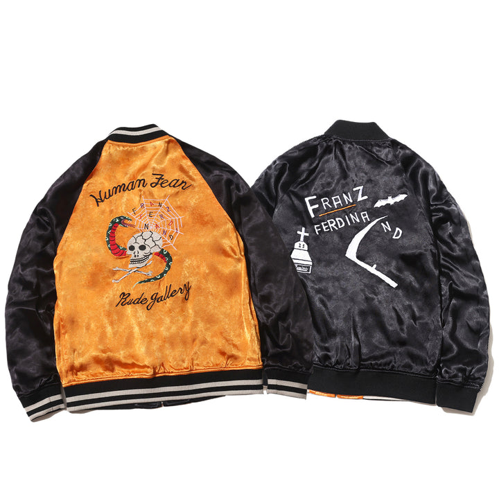 The Human Fear REVERSIBLE SOUVENIR JACKET - Franz Ferdinand COLLABORATION