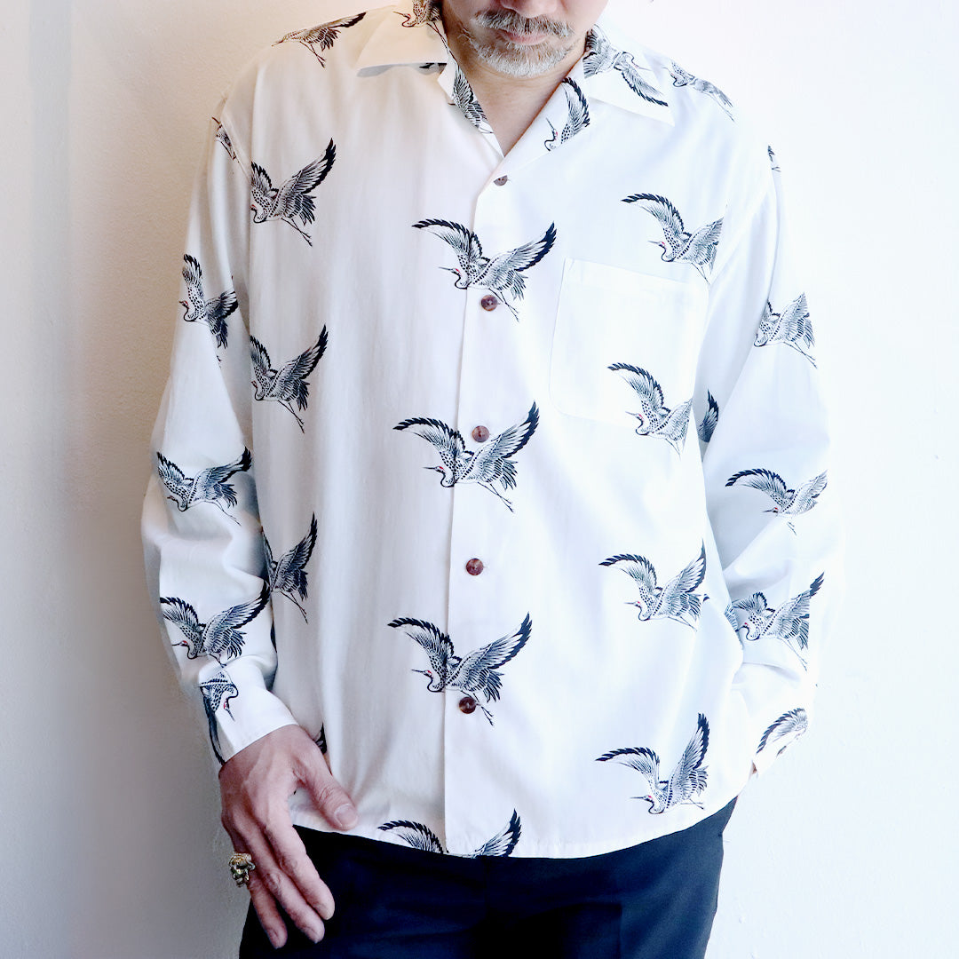 TSURU ALOHA LS SHIRT