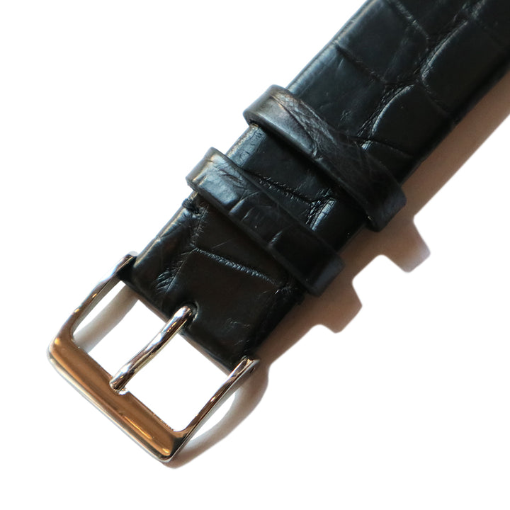 CROCO LEATHER WATCH BELT