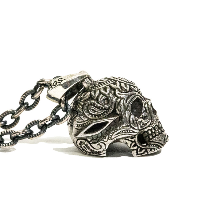 生形真一 - PAISLEY SKULL NECKLACE