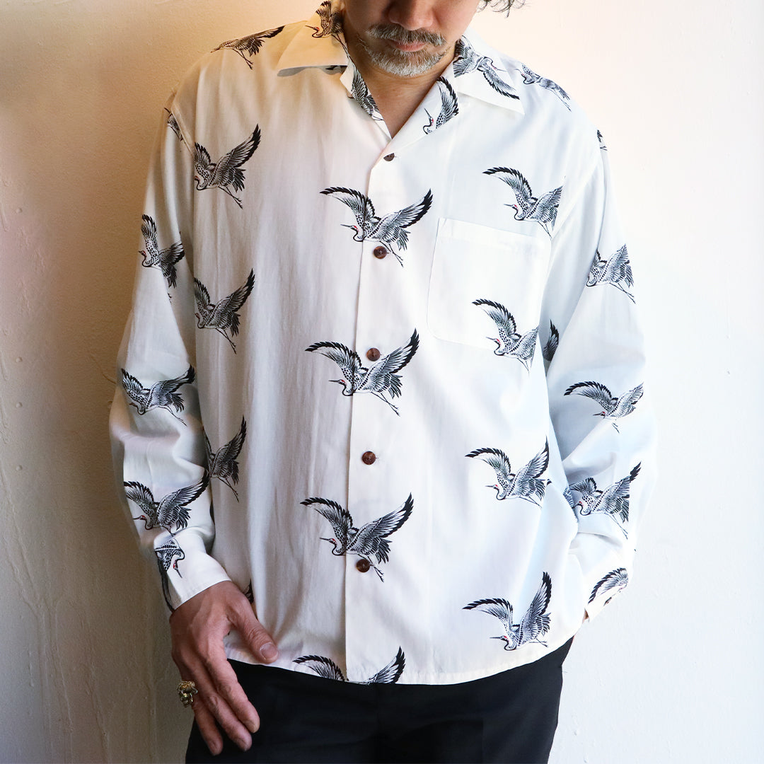 TSURU ALOHA LS SHIRT