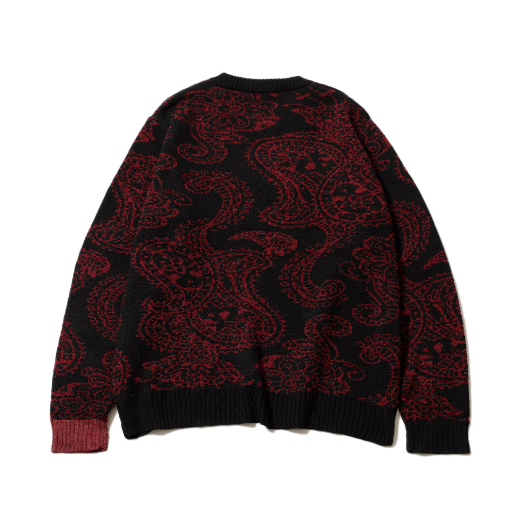 PAISLEY CREW NECK KNIT – RUDE GALLERY OFFICIAL ONLINE SHOP