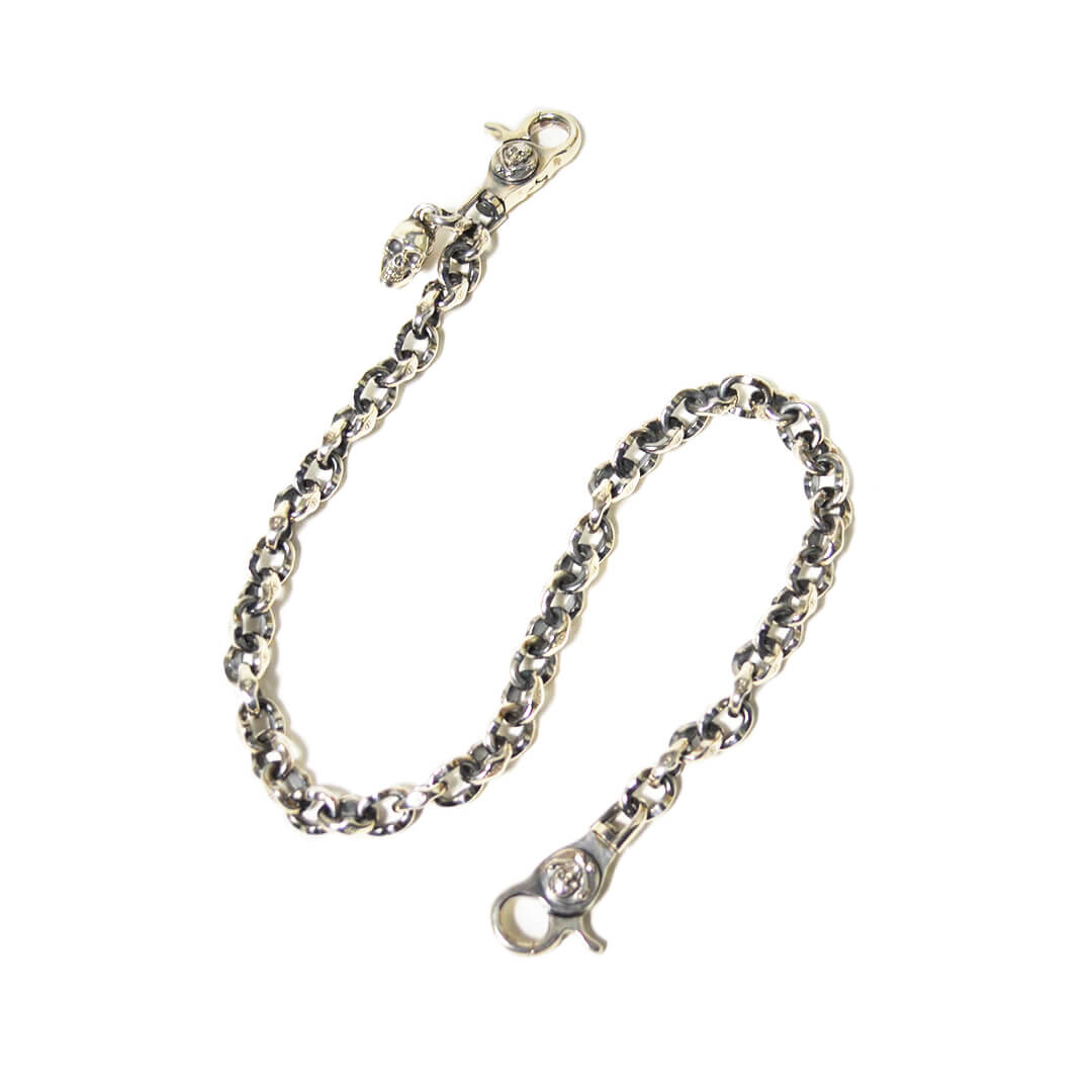 ルードギャラリー ウォレット チェーン シルバー925 RUDE GALLERY / WALLET CHAIN SHORT [7520] - 162,800円 : RADIO7