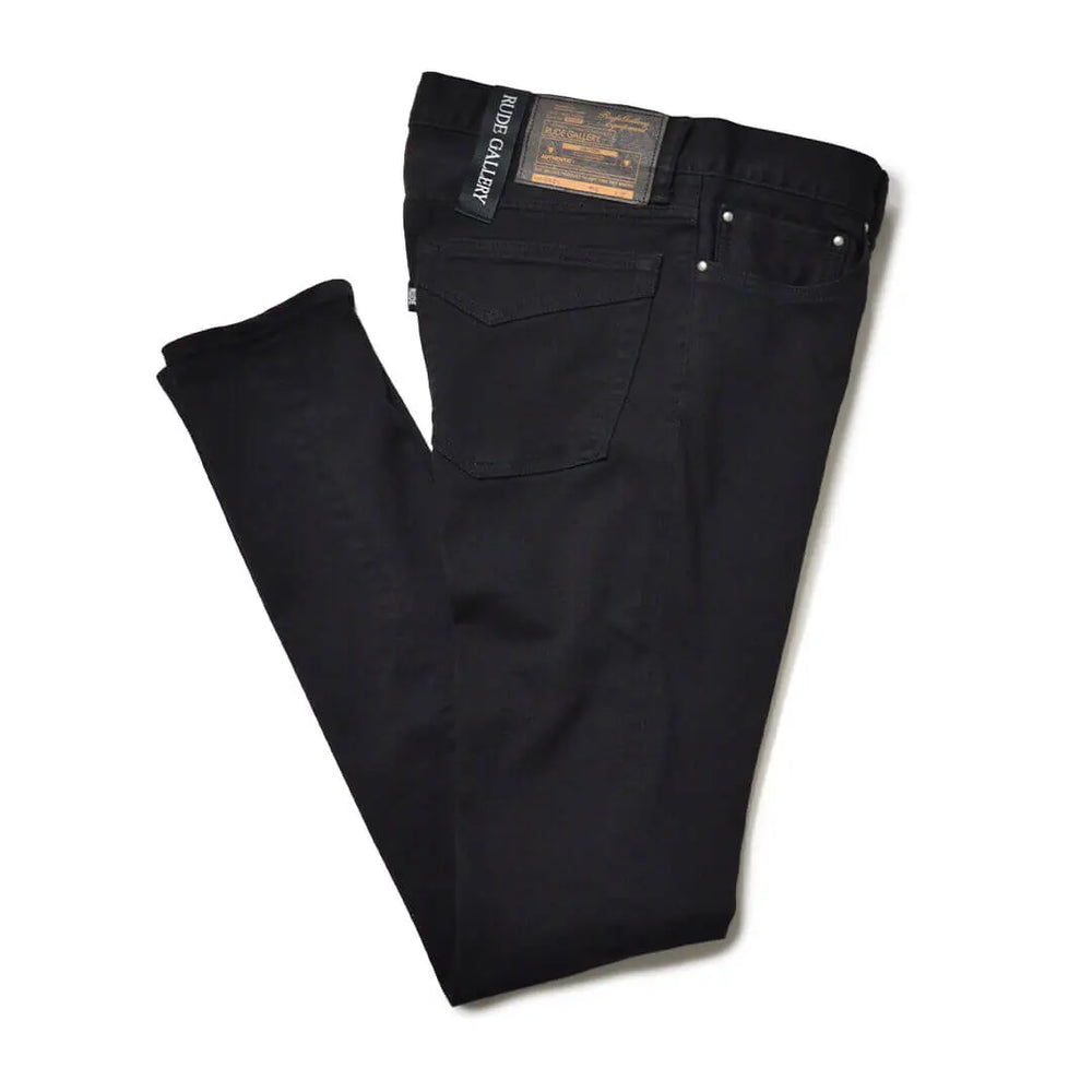 STRETCH SLIM PANTS - KUROSURI SERIES MADE IN OKAYAMA RUDE GALLERY / ルードギャラリー