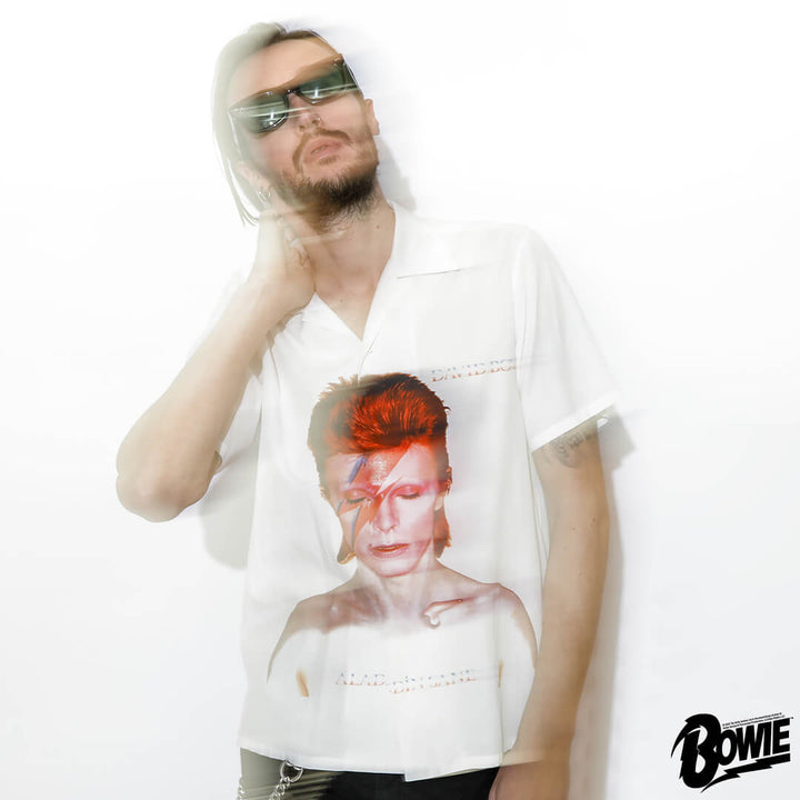 Aladdin Sane PHOTO ALOHA SHIRT