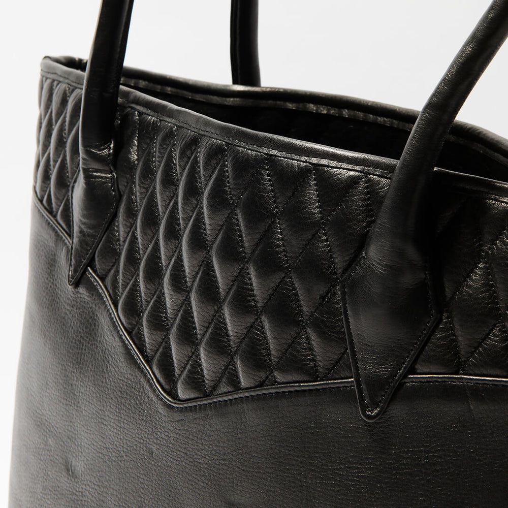OUTSIDERS LEATHER TOTE BAG RUDE GALLERY BLACK REBEL / ルードギャラリーブラックレベル
