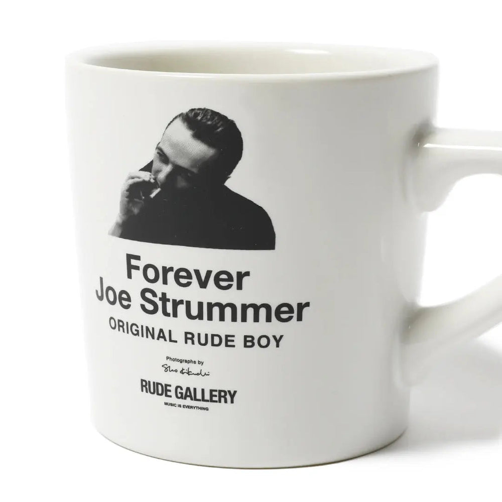 JOE STRUMMER MUG CUP (Photography by sho KIKUCHI) RUDE GALLERY / ルードギャラリー