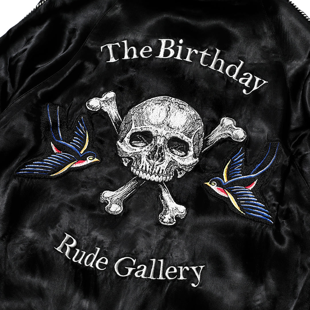 SKULL＆SWALLOW SOUVENIR JACKET - THE BIRTHDAY × RUDE GALLERY – RUDE GALLERY  OFFICIAL ONLINE SHOP